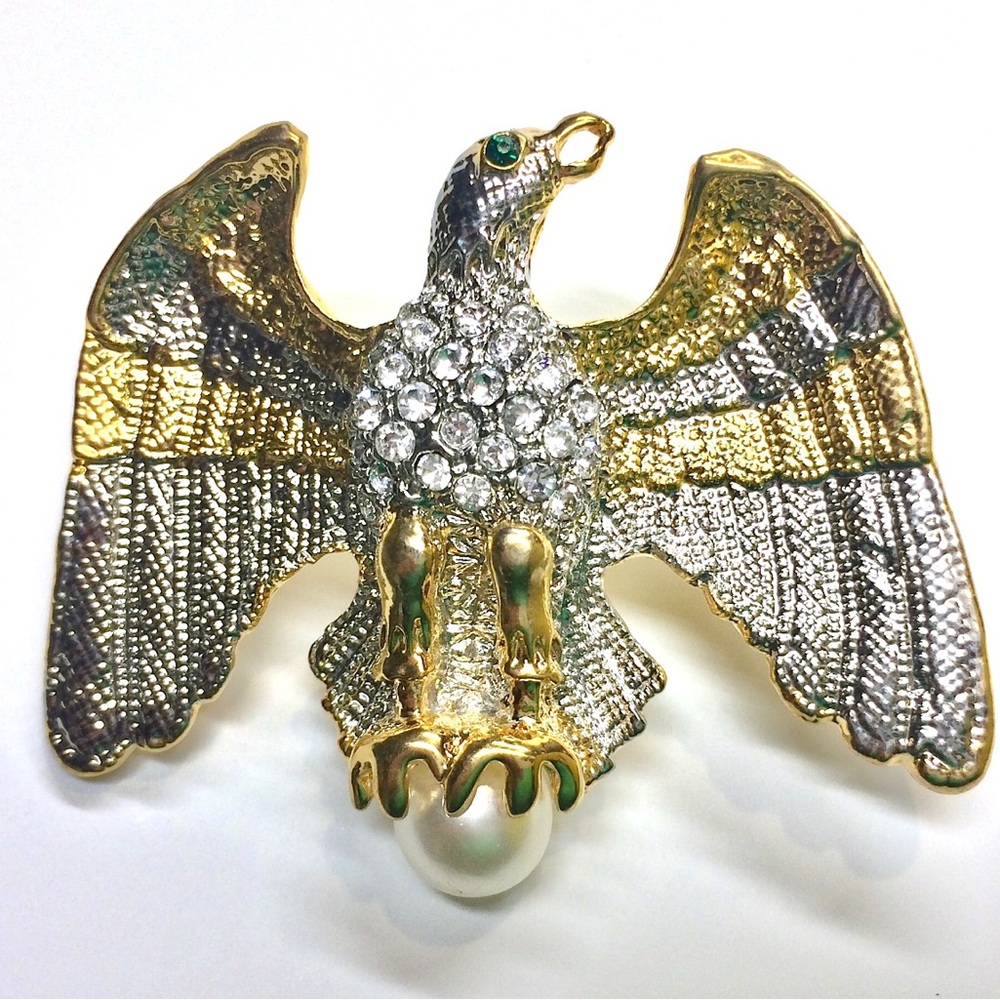Enduring Eagle Broche Pin